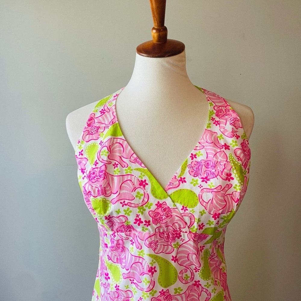Lilly Pulitzer RARE Vintage NWT Candy Halter Dress - Picture 3 of 10